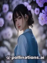 9pm短剧古风仙侠短剧封面，汉服女主站立于桃花林中，柔光氤氲仙气十足